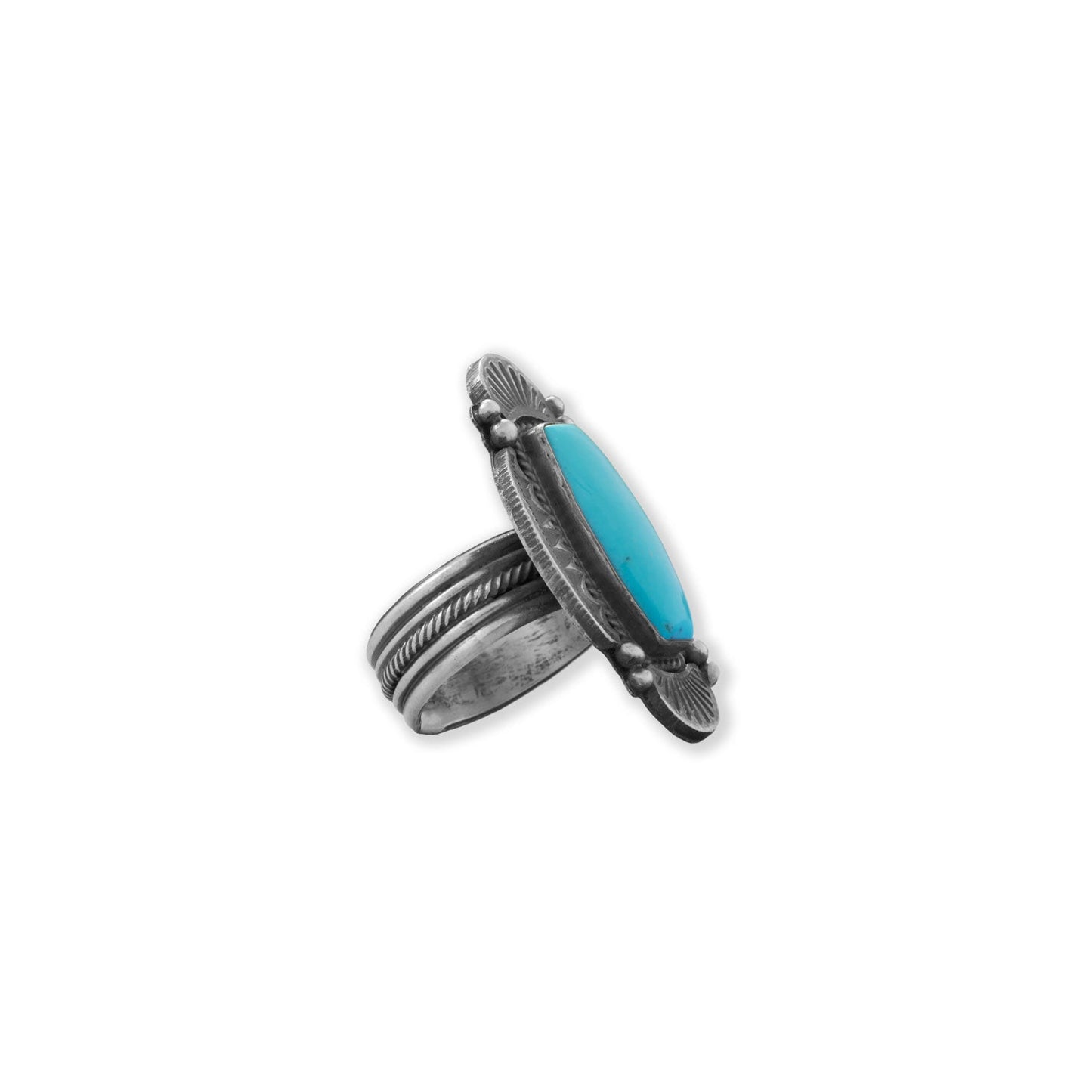 Make a Statement! Native American Turquoise Ring
