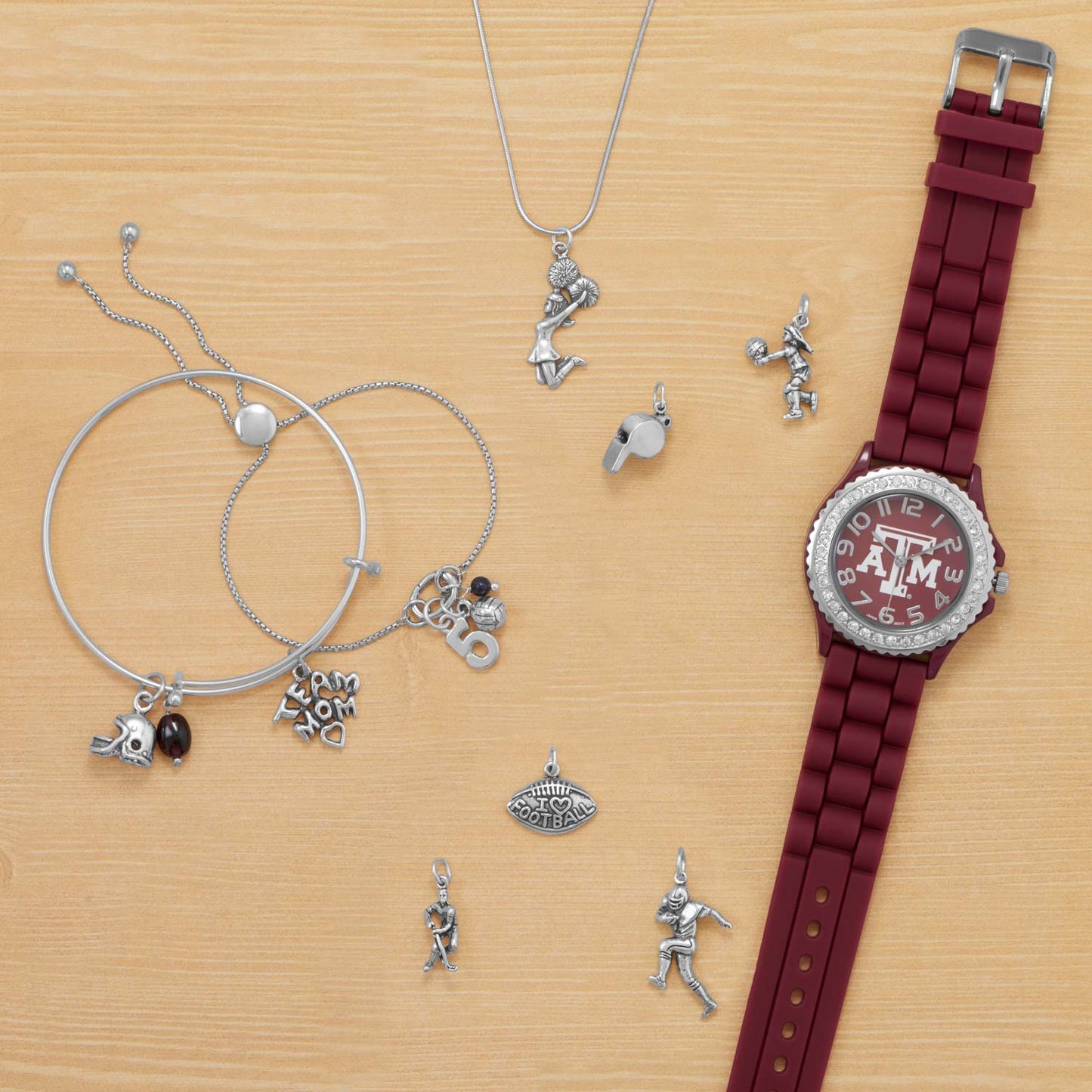 Rhodium Plated Adaptable Round Box Chain Bolo Bracelet