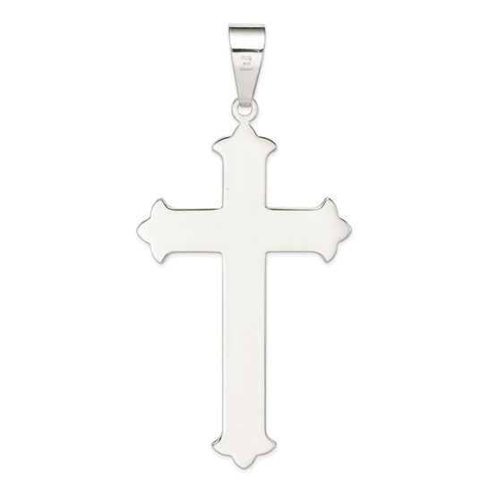 Extra Large Sterling Silver Cross Pendant
