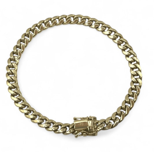 6.8mm 10k Miami Cuban Bracelet