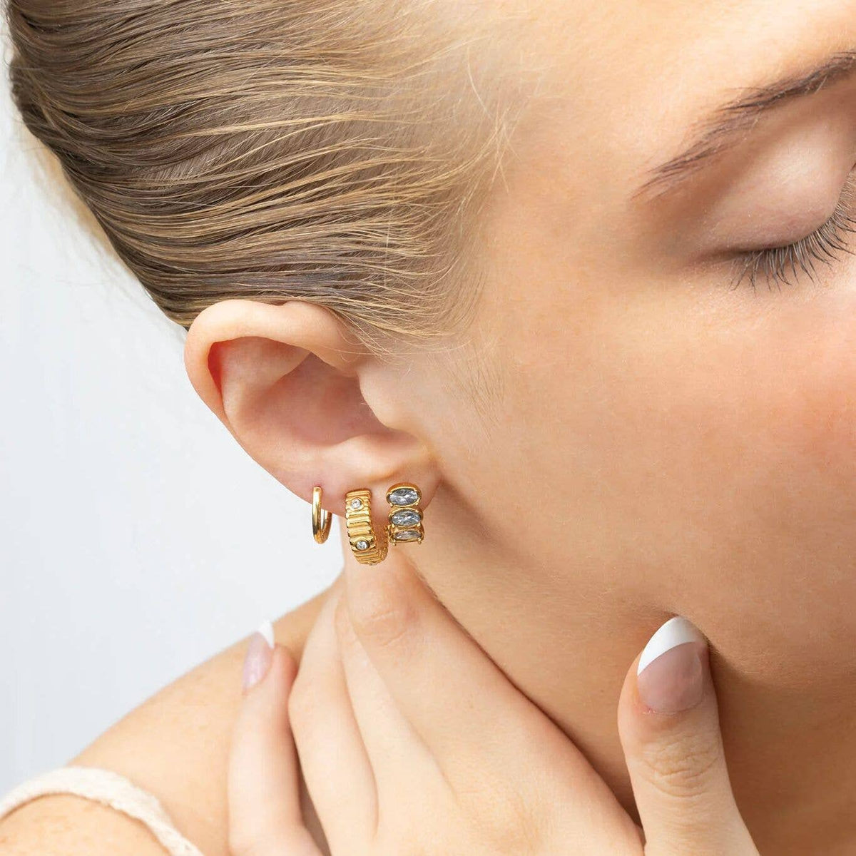 14K Gold Filled PLUS™ Classic Huggie Hoop Earrings