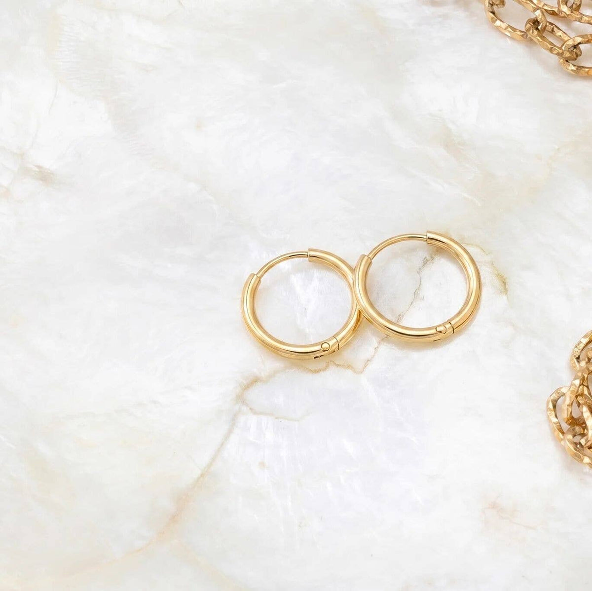 14K Gold Filled PLUS™ Classic Huggie Hoop Earrings