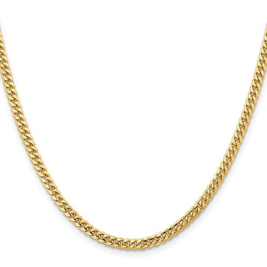 10K & 14K Solid Miami Cuban Chain