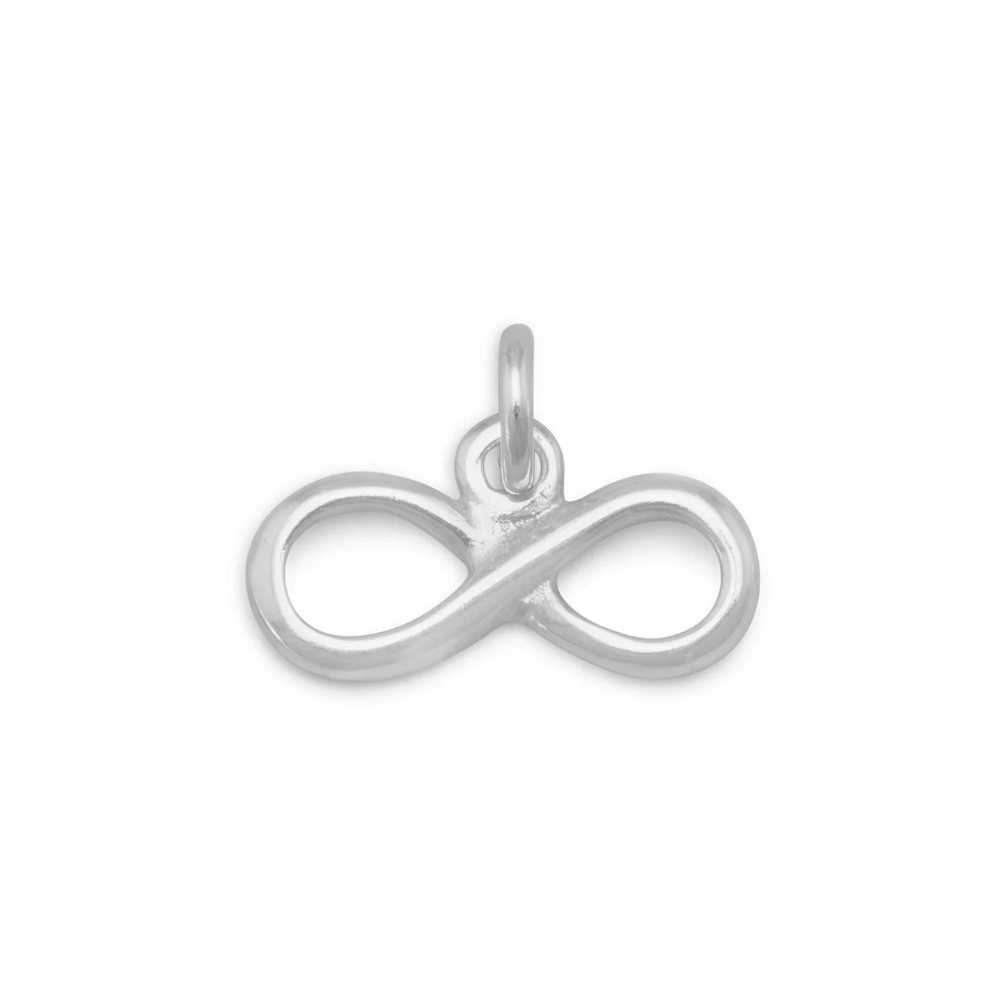 Sterling Silver Polished Infinity Charm