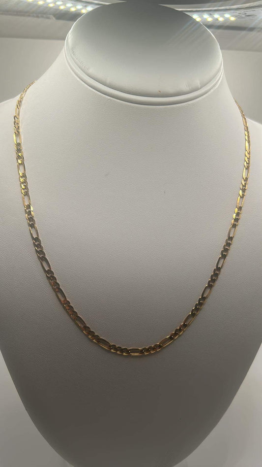 10k Solid Gold Fígaro Chain