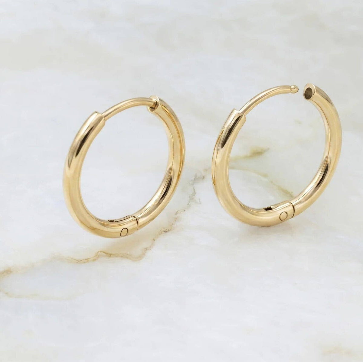 14K Gold Filled PLUS™ Classic Huggie Hoop Earrings