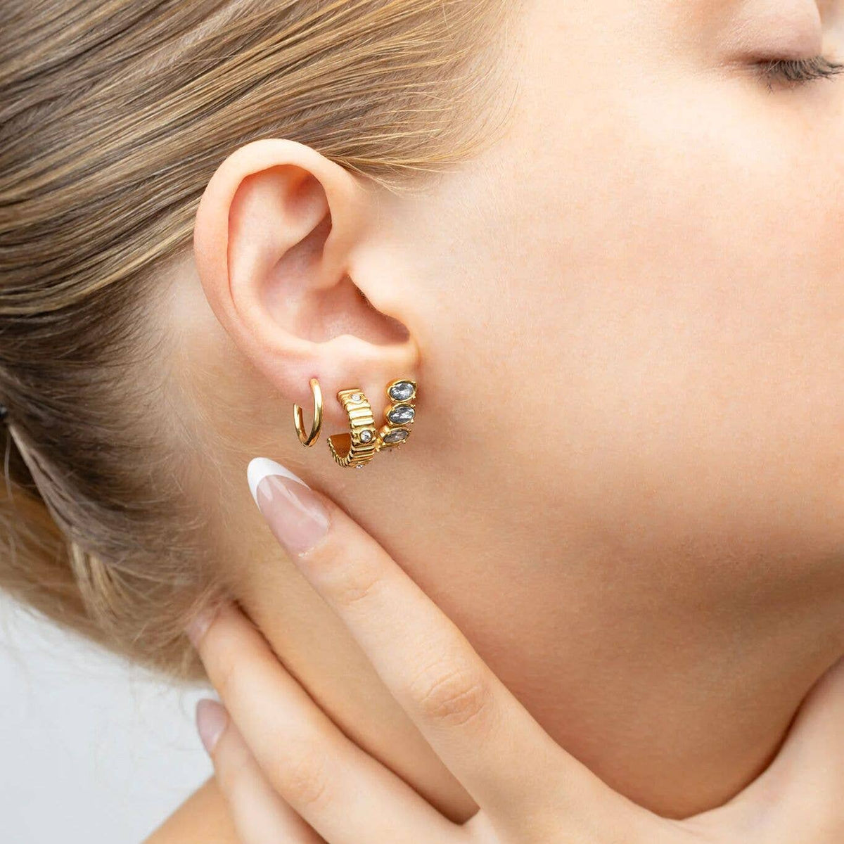 14K Gold Filled PLUS™ Classic Huggie Hoop Earrings