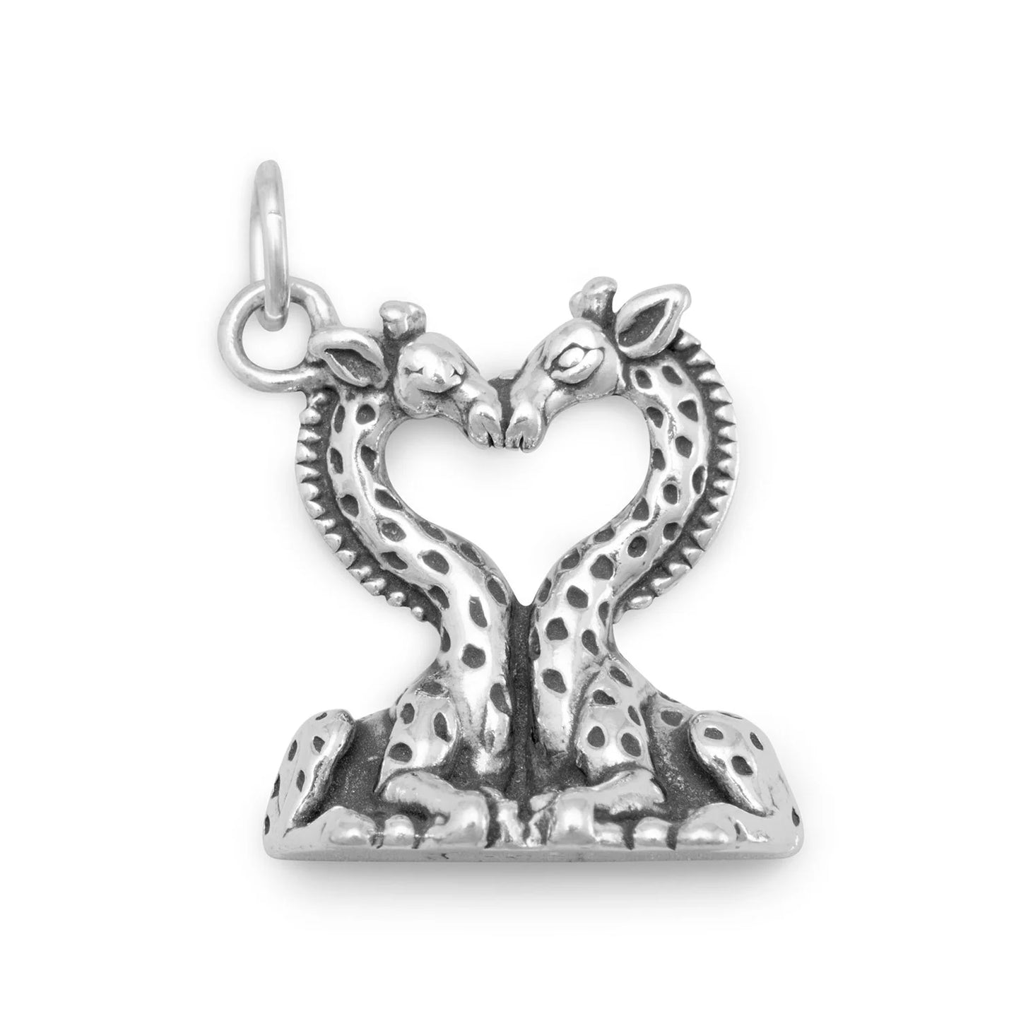 “I Long for You” Giraffe Charm