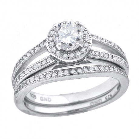 Round Princess Set - Wedding and Engagement Rings - Joyi Jewelers